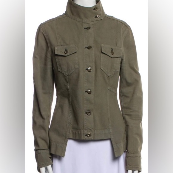 rag & bone Jackets & Blazers - NWOT, Rag & Bone 100% Cotton Lightweight Utility Jacket in Army Green, Sz Small
